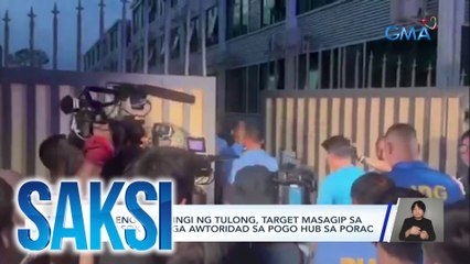 Babaeng humihingi ng tulong, target masagip sa pagpasok ng mga awtoridad sa POGO hub sa Porac | Saksi