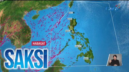 Habagat at localized thunderstorms, patuloy na magpapaulan sa ilang bahagi ng bansa ngayong weekend | Saksi