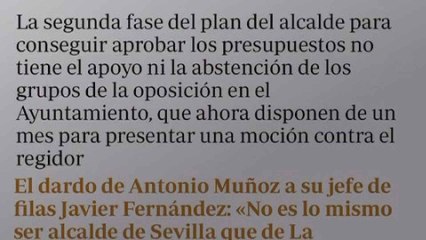 El PP publica un vídeo en el que denuncia que habrá una moción de censura contra el alcalde de Sevilla.
