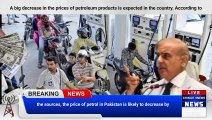 big decrease in the prices of petroleum products