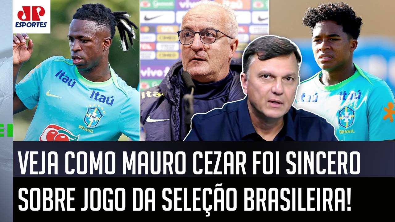 "PELO AMOR DE DEUS! VOU TE CONTAR, cara! NÃO DÁ! A Seleção Brasileira..." Mauro Cezar É SINCERO!
