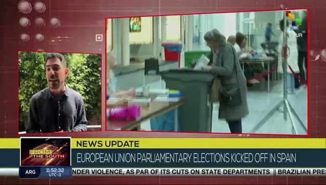 European Union parliamentary elections kicked off in Spain