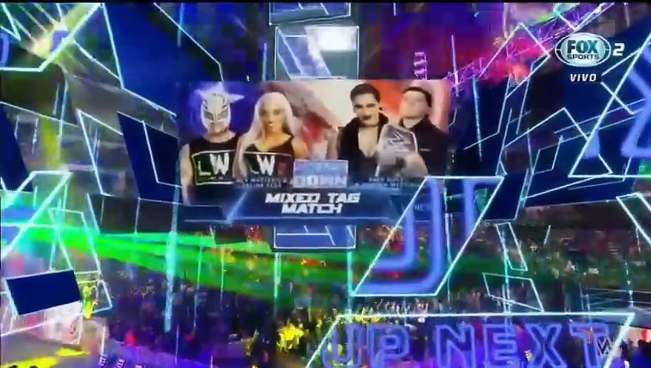 Rey Mysterio & Zelina Vega Vs Dominik Mysterio & Rhea Ripley WWE Smackdown 05⧸05⧸2023 (En Español