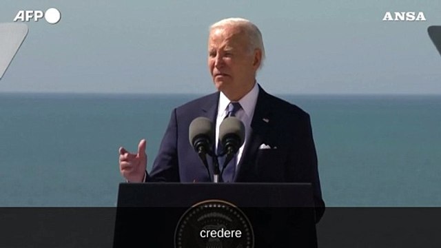 Biden in Normandia: La democrazia inizia con ognuno di noi