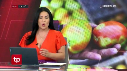 Otro robo de tomate en mercado de Quillacollo, mujer se llevó el producto en bolsas