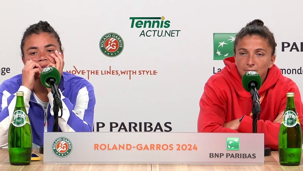 Tennis - Roland-Garros 2024 - Sara Errani e Jasmine Paolini in finale : "Se puoi aiutare Jasmine"