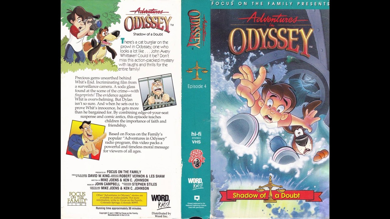 Adventures In Odyssey - 04.  Shadow Of A Doubt 1993 (Unofficial Soundtrack)