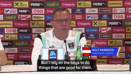 Rangnick critical of Italy's Euros Playstation ban