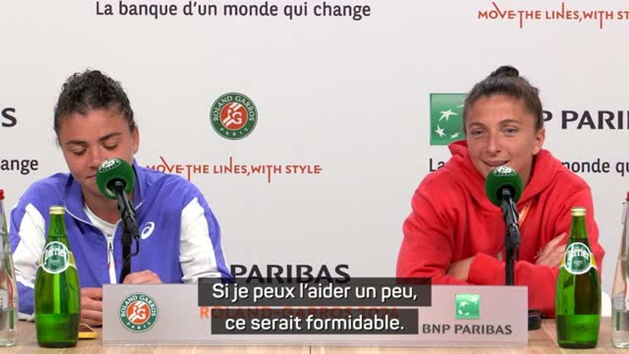 Roland-Garros - Errani : "Si je peux aider un peu Paolini, ce serait formidable"