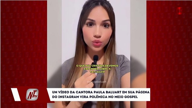 A Polêmica das Tatuagens no Mundo Gospel: A Resposta de Paula Baluart