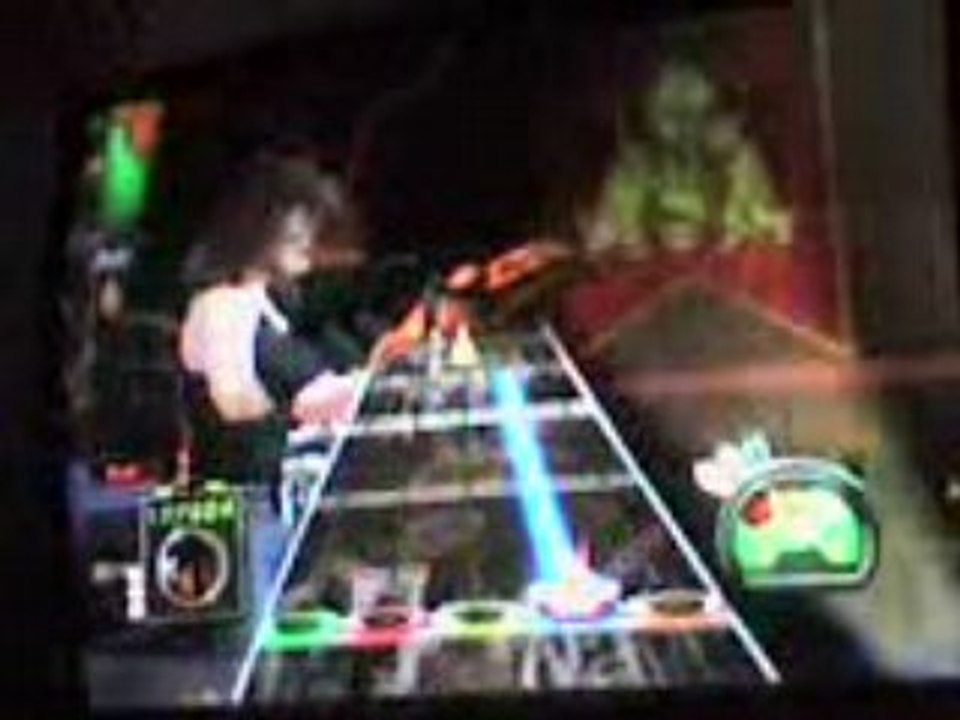 Mon ami à guitare hero III en expert