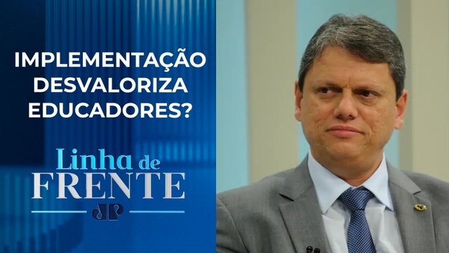 STF dá 10 dias para Tarcísio explicar projeto de escola cívico-militar em SP | LINHA DE FRENTE