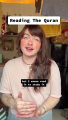 Kur'an okuyan trans kadın sosyal medyayı ikiye böldü