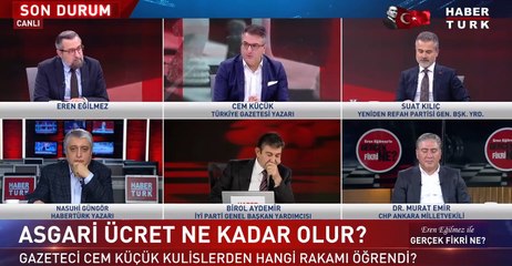 İşte 2024 asgari ücret rakamı. Cem Küçük 'İstihbarat aldım' diyerek açıkladı