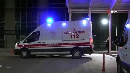Kaçmak için çatıdan çatıya atlayan genç hastanelik oldu