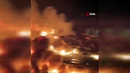 Irak'ta yakıt tankerleri çarpıştı Türk şoför öldü