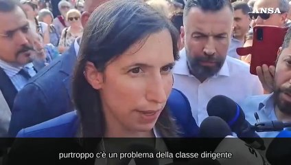 Schlein: "Signorelli? C'e' un problema nella classe dirigente della destra"