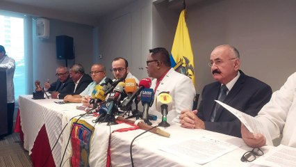 DIRIGENTES DE LOS PROFESIONALES DE LA SALUD EXIGEN PROTECCIÓN Y DIGNIDAD AL ESTADO ECUATORIANO