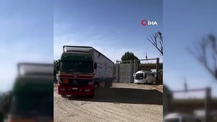 Mısır'dan Gazze Şeridi'ne yakıt girişi başladı
