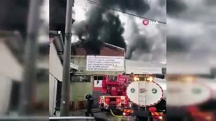 Bursa’da bir tesiste yangın çıktı