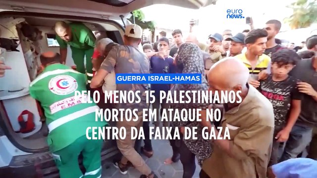 Novo ataque israelita mata pelo menos 15 palestinianos na Faixa de Gaza