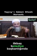 Cübbeli Ahmet'e göre Erdoğan'ı İsmailağa'nın şeyhi kurtarmış. Yağmur yağmıyormuş yağmur yağdırmış