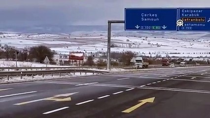 Keltepe’de kar kalınlığı 40 santimetreye ulaştı