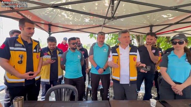 Gaziantep’te Ambulans Sürüş Eğitimleri Nefes Kesti