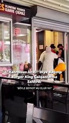 İsrail boykot etmek isteyen kişi Burger King çalışanlarına saldırdı
