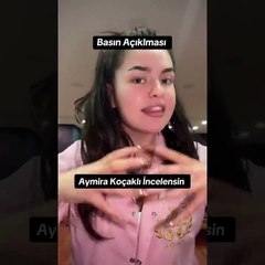 Fenomen güzellik uzmanıı Aymira Kocaklı MASAK ve Vergi Dairesine seslendi. Her ay 5 şube açtığını söylemişti.