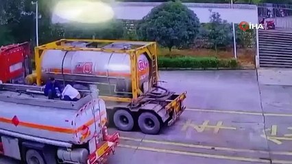 Çin’de gaz tankeri patladı: 2 ölü