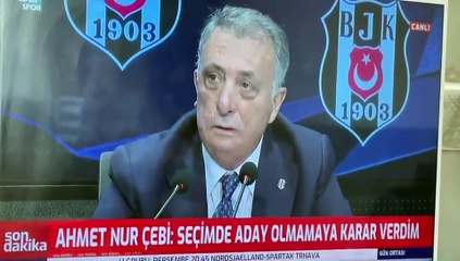 Ahmet Nur Çebi kararını açıkladı