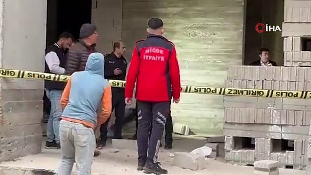 İnşaatın asansör boşluğunda erkek cesedi bulundu