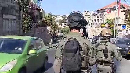 İsrail güçleri, Mescid-i Aksa çevresinde Müslümanlara yine müdahale etti