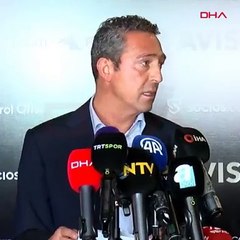 Ali Koç önce Galatasaray'a jest yaptı sonra 'Şike ve bahis' dedi
