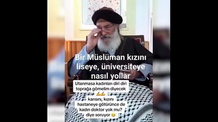 Aczmendilerin lideri Müslüm Gündüz: "Bir Müslüman kızını liseye, üniversiteye nasıl yollar?"