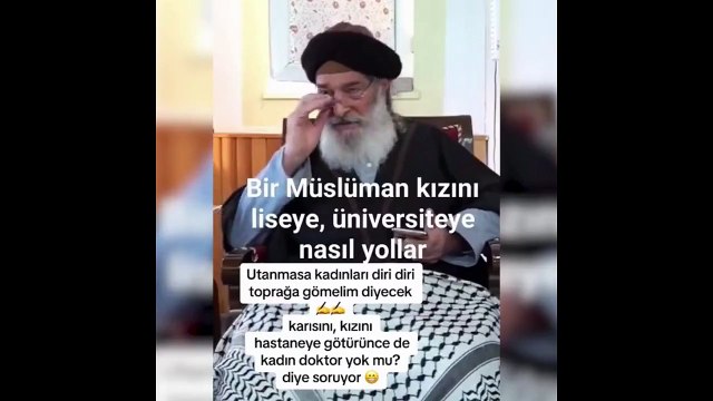 Aczmendilerin lideri Müslüm Gündüz: Bir Müslüman kızını liseye, üniversiteye nasıl yollar?