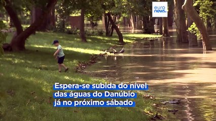 Budapeste prepara-se para subida das águas do rio Danúbio