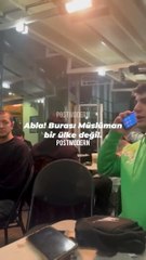 Starbucks'ta müşteriler protestoculara tepki gösterdi. Protestocuların aldığı cevap gündem oldu