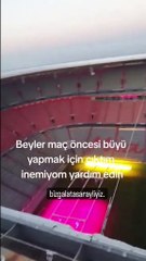Bir Galatasaraylının paylaşımı: "Bayern Münih maçı öncesi büyü yapmak için çıktım, inemiyorum"