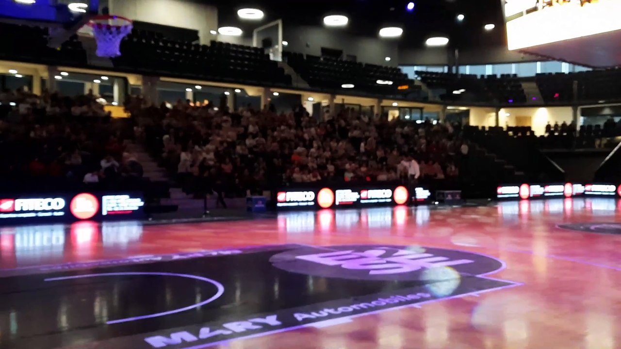 L'ambiance du Palais des Sports de Caen