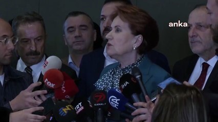 Akşener'den 'yargı krizi' tepkisi: Erdoğan’ın aklını başına alması lazım