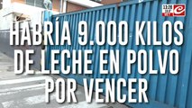 Sigue el escándalo: habría 9.000 kilos de leche en polvo por vencer