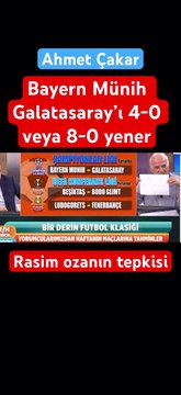 Ahmet Çakar'dan hem Galatasaray hem Beşiktaş taraftarını ayağa kaldıran skor tahmini