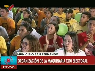 Apure | Comando de Campaña "Venezuela Nuestra" organiza la maquinaria electoral del 1X10