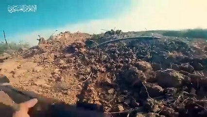 İsrail zırhlılarının Kassam Tugayları tarafından yok edildiği görüntüler