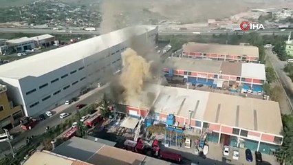Plastik fabrikasında kimyasal tank patladı: 3 yaralı