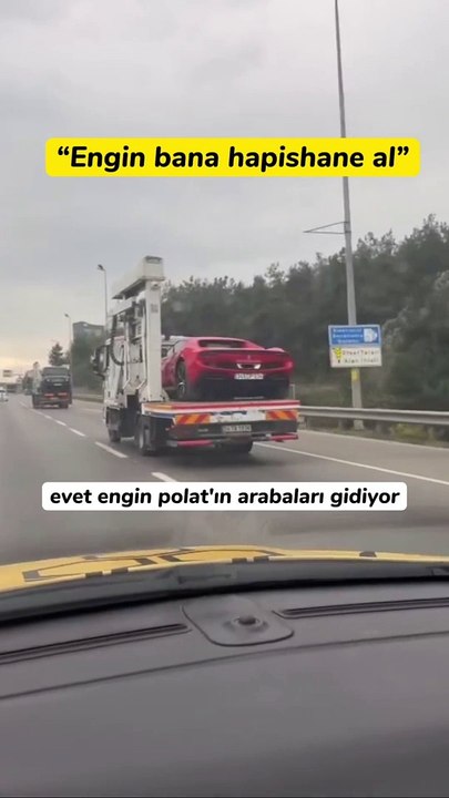 Dilan Polat’ın lüks araçlarını çekicide gören vatandaş espriyi patlattı: Enginnnn ban hapishane al Enginn
