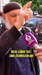 Röportajda "Türkiye izin verse Gazze'ye giderim" dedi, gönderelim denince "Şimdi hastayım" diye lafı çevirdi