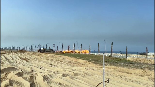 İsrail ordusu Gazze’deki kaçış tünellerini imha etti. İsrail’deki Türk gazetecilere görüntüleri dağıttılar